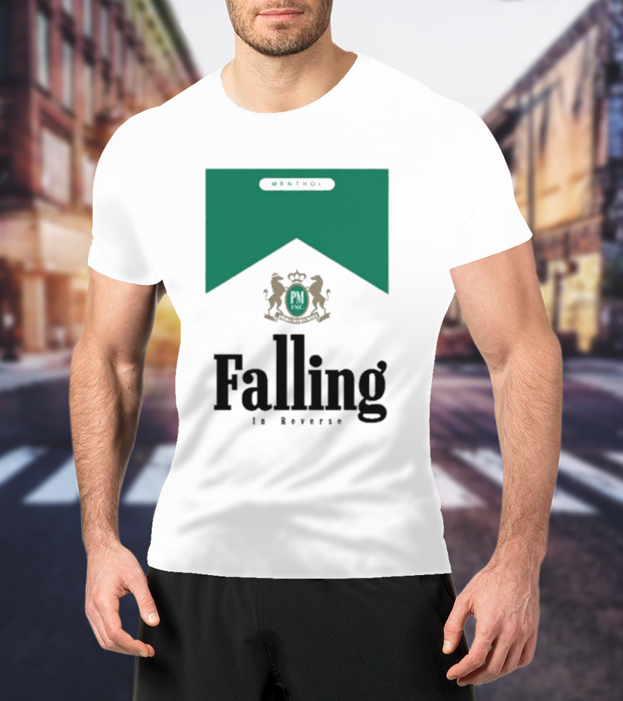 Falling In Reverse Menthol PM INC Lions Crest T-Shirt
