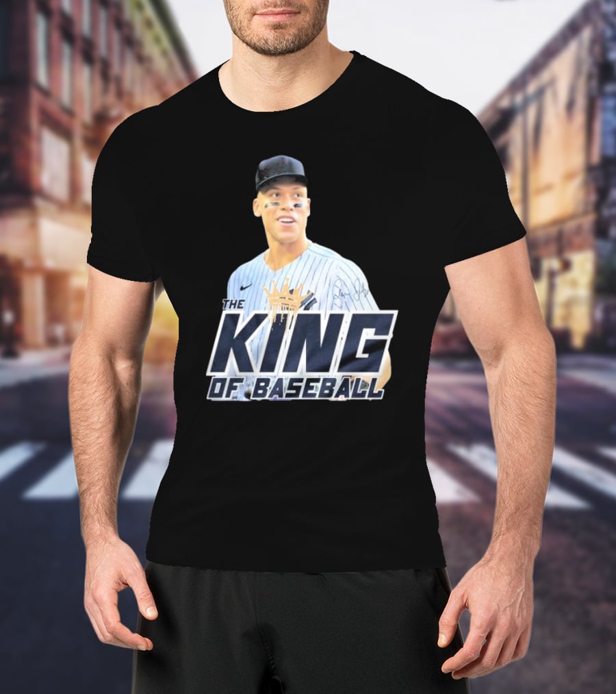 Aaron Judge The King Of Baseball T-Shirt
