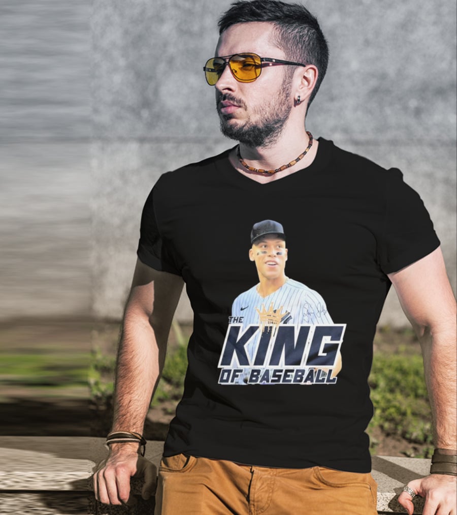 Aaron Judge The King Of Baseball T-Shirt