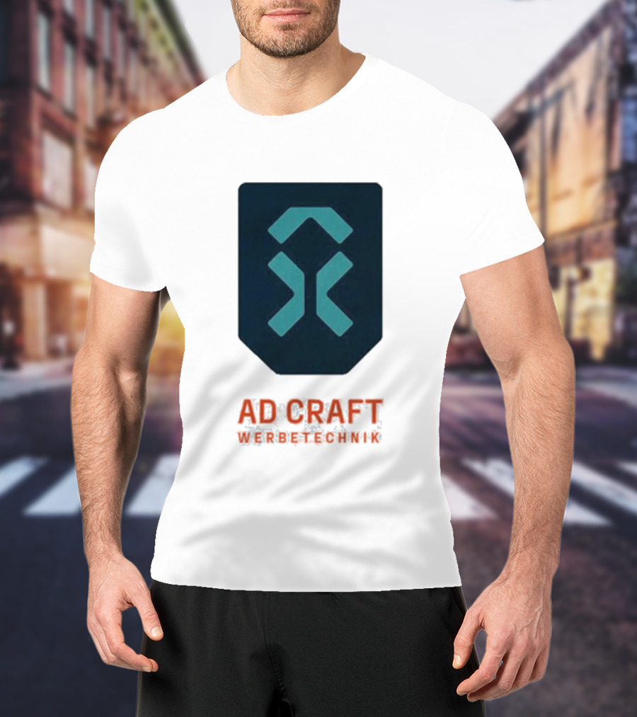 Ad Craft Werbetechnik Emblem Symbolic Representation T-Shirt
