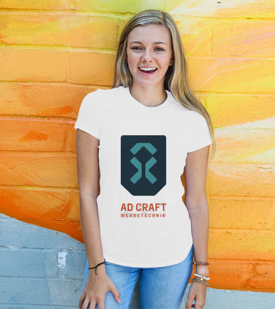 Ad Craft Werbetechnik Emblem Symbolic Representation T-Shirt