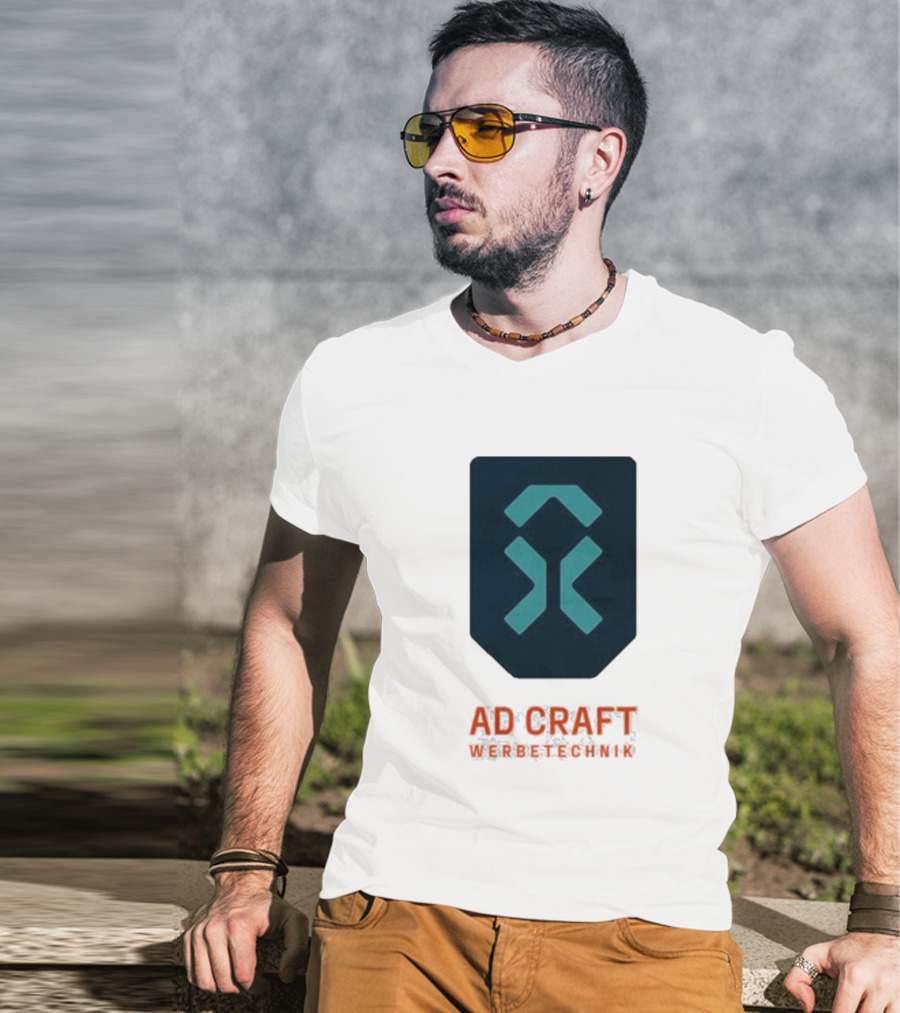 Ad Craft Werbetechnik Emblem Symbolic Representation T-Shirt