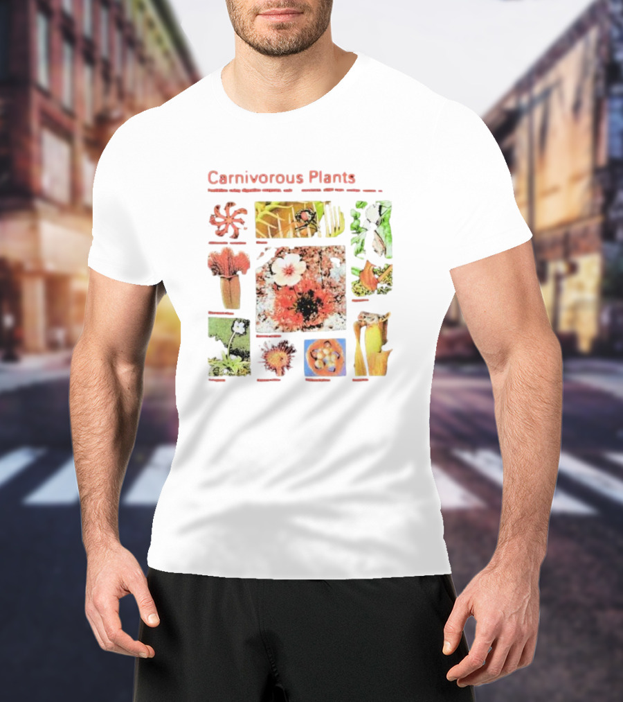 Carnivorous Plants Nepenthes Dionaea Drosera Sarracenia Aldrovanda Trapping Mechanisms T-Shirt