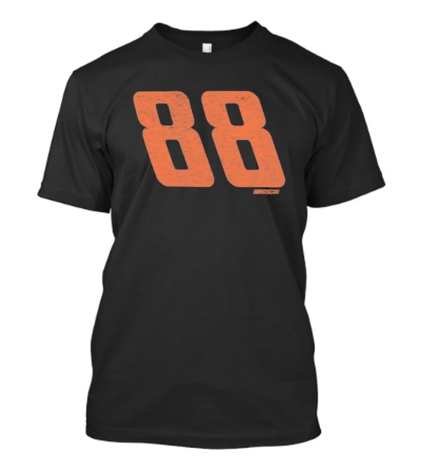 NASCAR Dale Earnhardt Jr. #88 Black Franklin 47 Racing T-Shirt