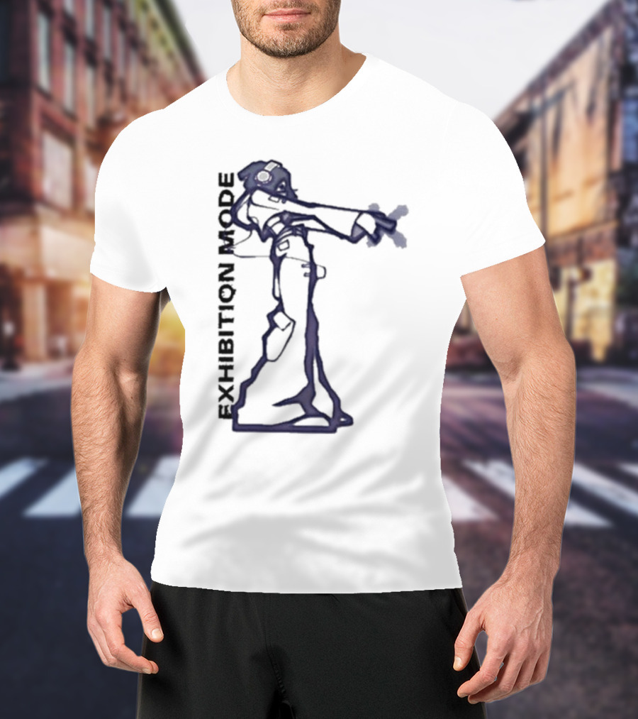 Exhibition Mode X Deadairrecords Futuristic T-Shirt
