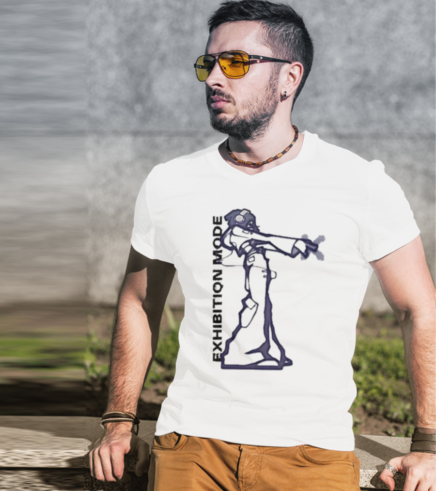 Exhibition Mode X Deadairrecords Futuristic T-Shirt