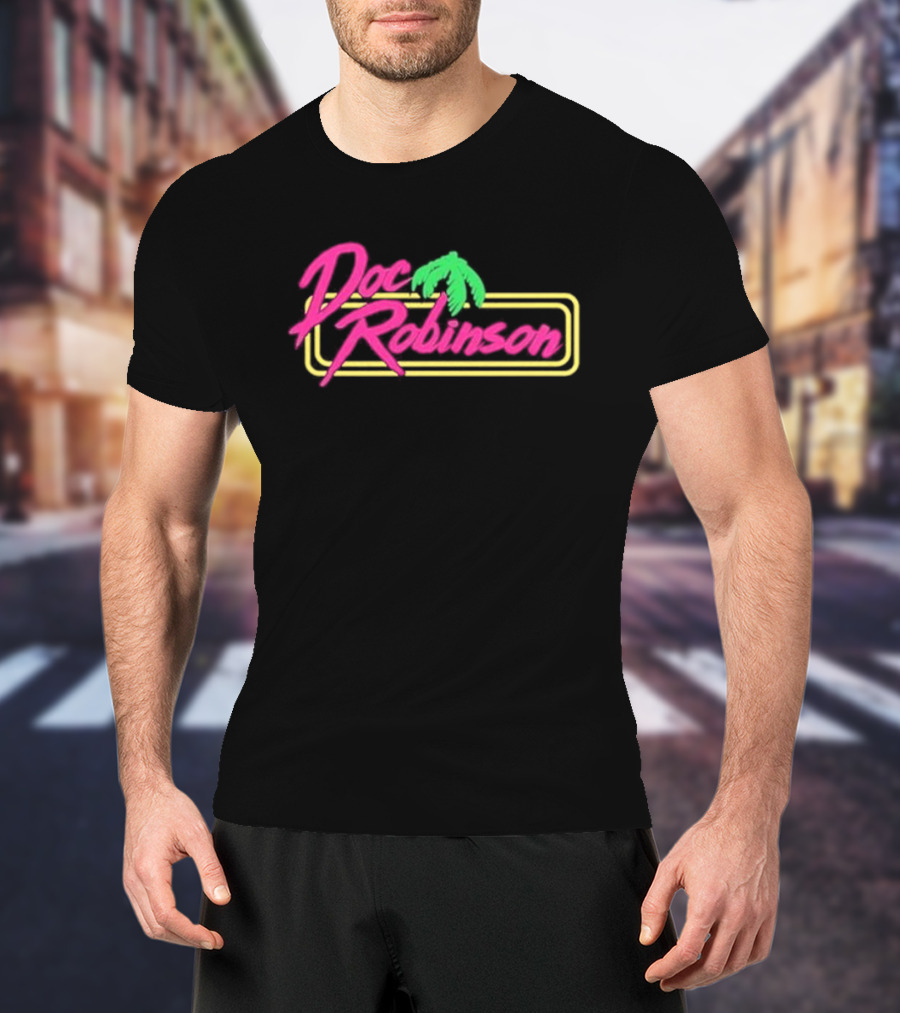 Doc Robinson Palm Neon T-Shirt