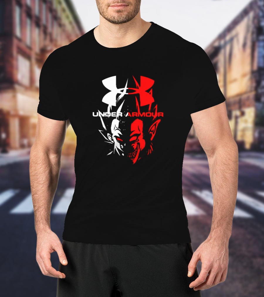 Vegeta Dual Face Under Armour Dragon Ball T-Shirt