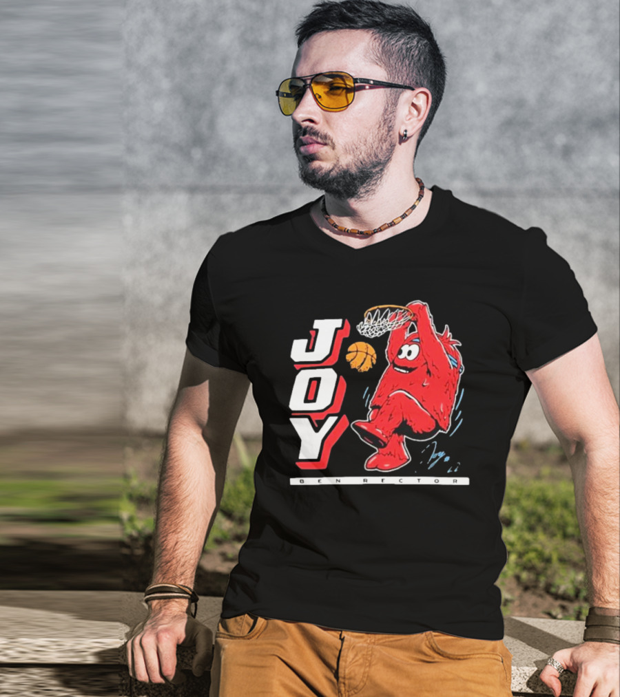 Ben Rector Joy Basketball Dunking T-Shirt