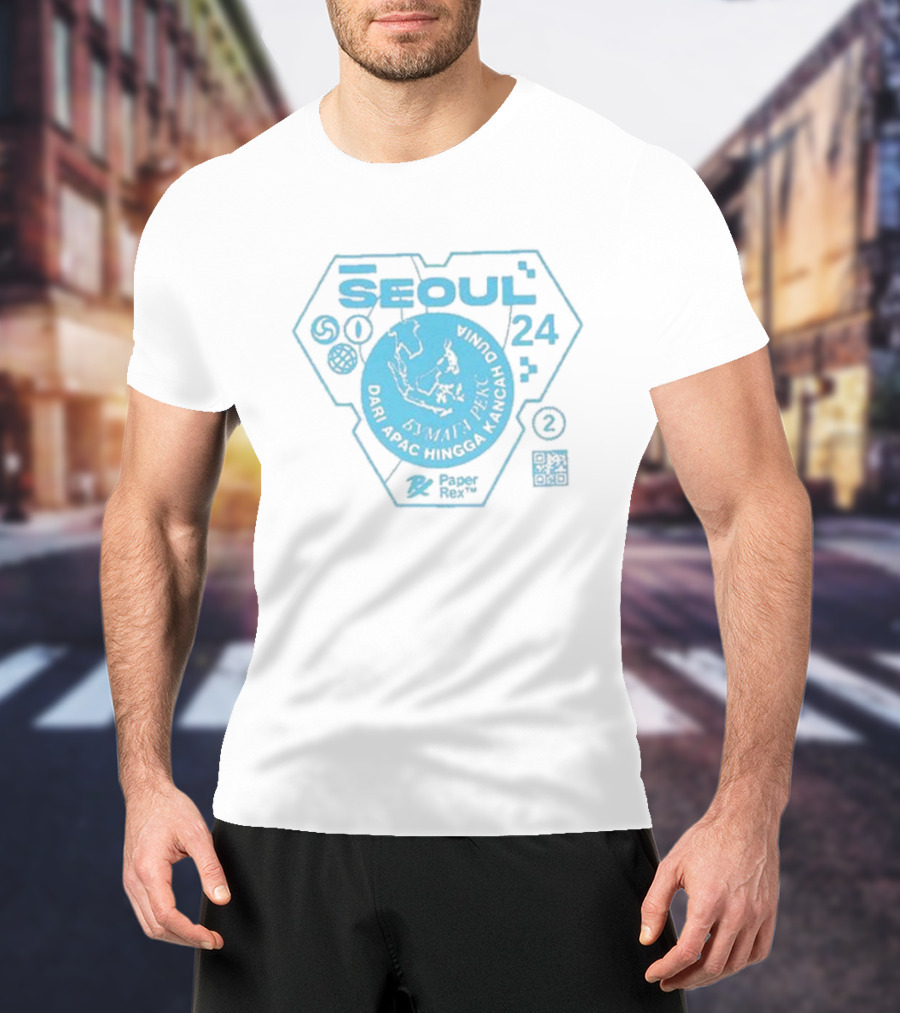 Seoul 24 Dari Apac Hingga Kancah Dunia Paper Rex T-Shirt