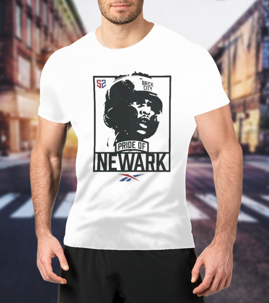 Shakur Stevenson Reebok Pride Of Newark Brick City T-Shirt