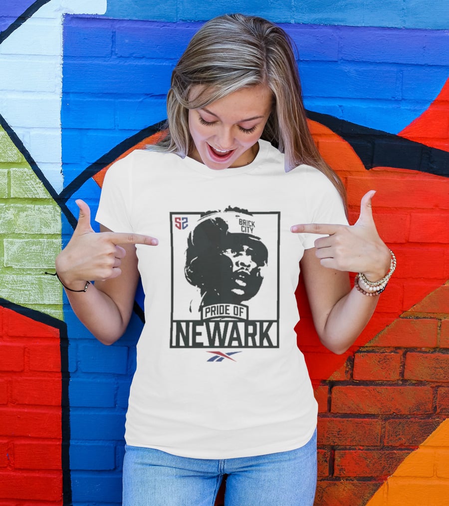 Shakur Stevenson Reebok Pride Of Newark Brick City T-Shirt