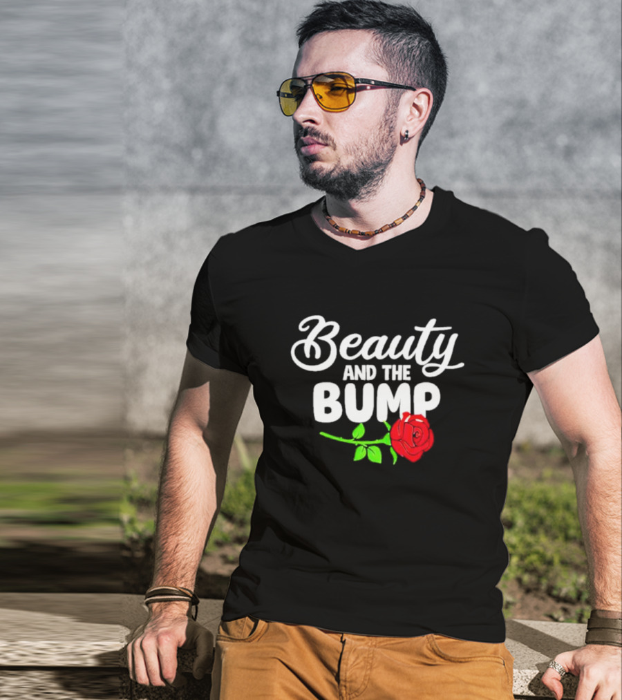 Beauty And The Bump Rose T-Shirt