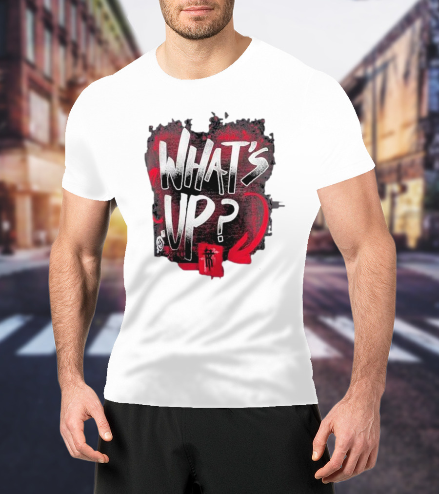 What's Up Bold Graphic R-Truth T-Shirt