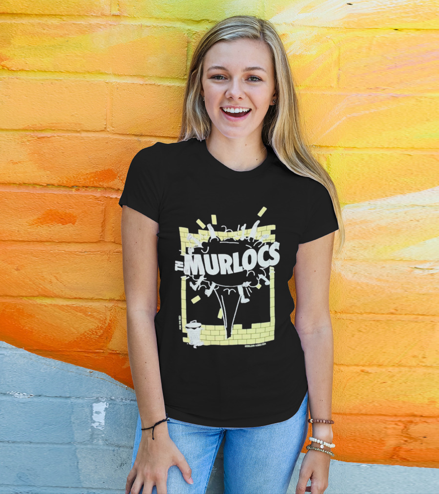 The Murlocs Brick Wall Rumble Explosion T-Shirt