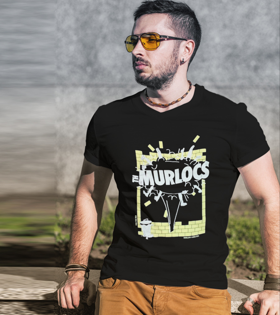 The Murlocs Brick Wall Rumble Explosion T-Shirt