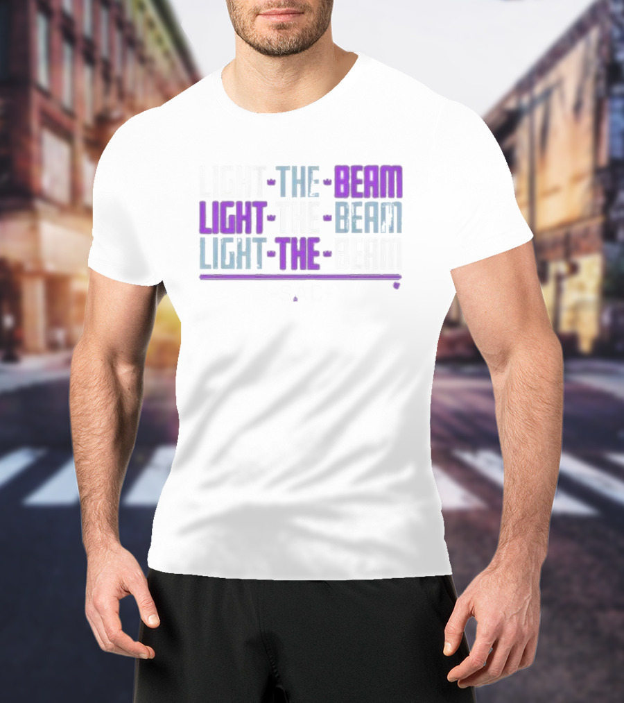 Light The Beam Sacramento Chant SAC T-Shirt