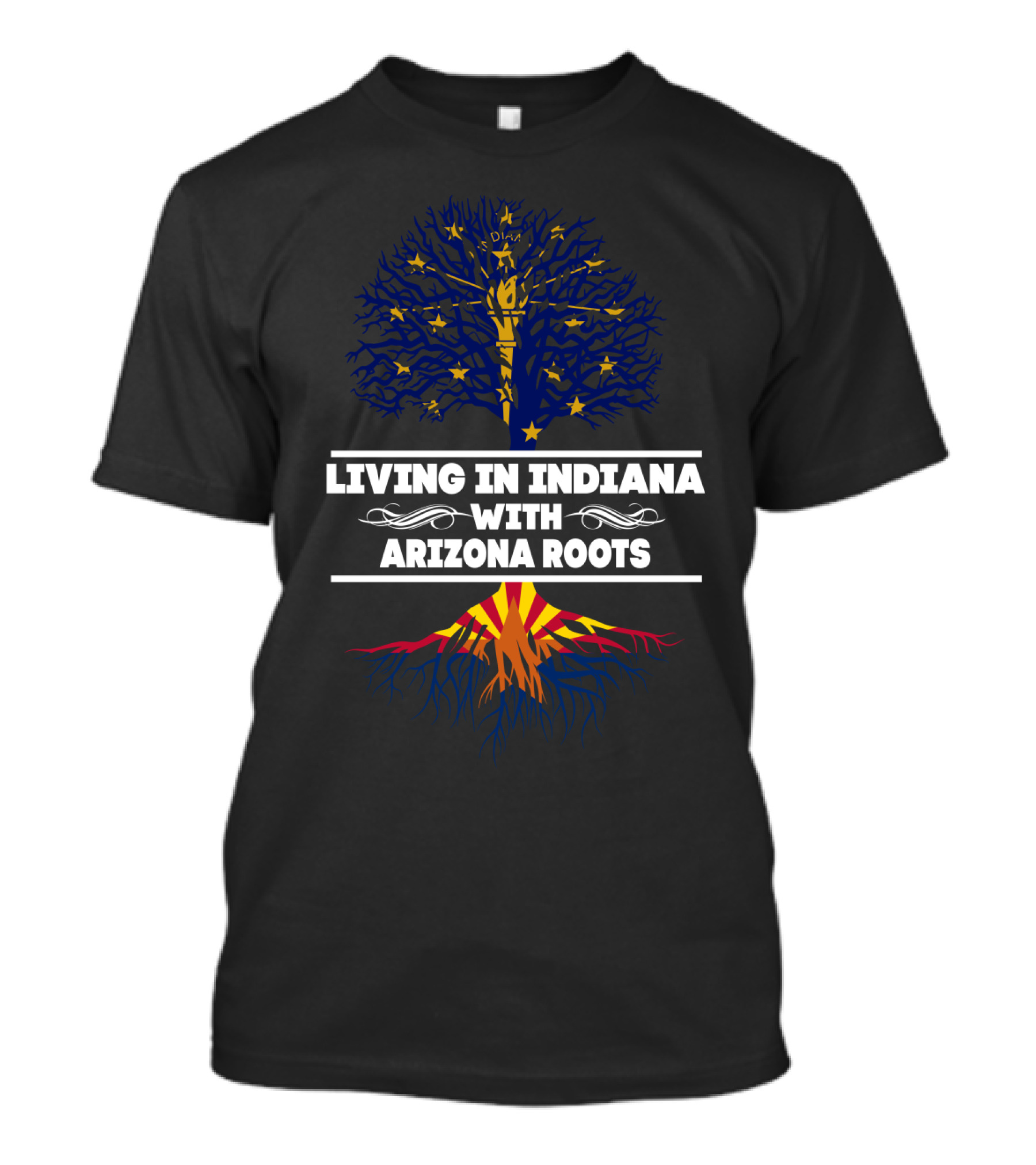 Indiana Life Embracing Arizona Heritage Tree T-Shirt