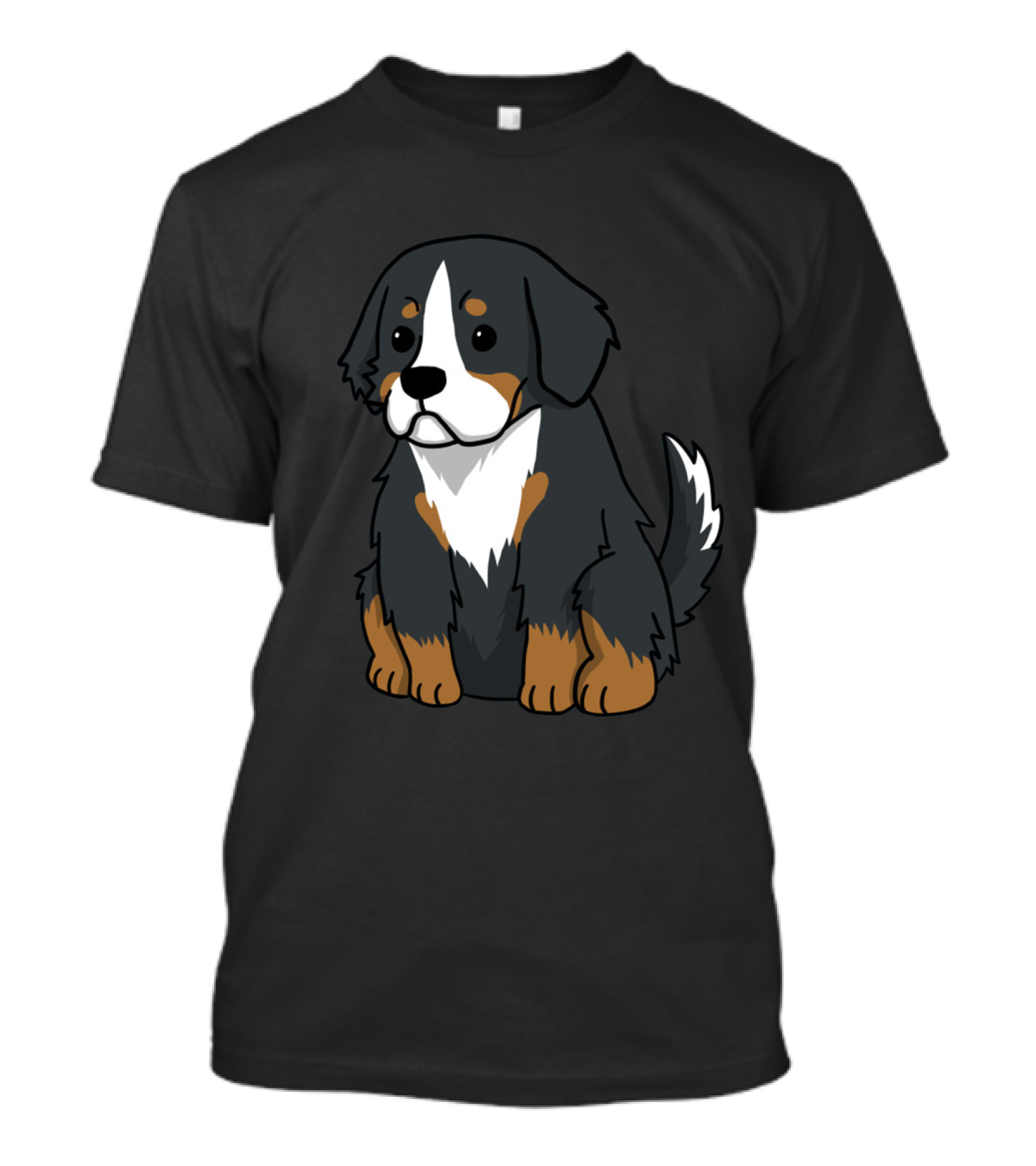 BERNESE Mountain Dog Cartoon Puppy Cute T-Shirt