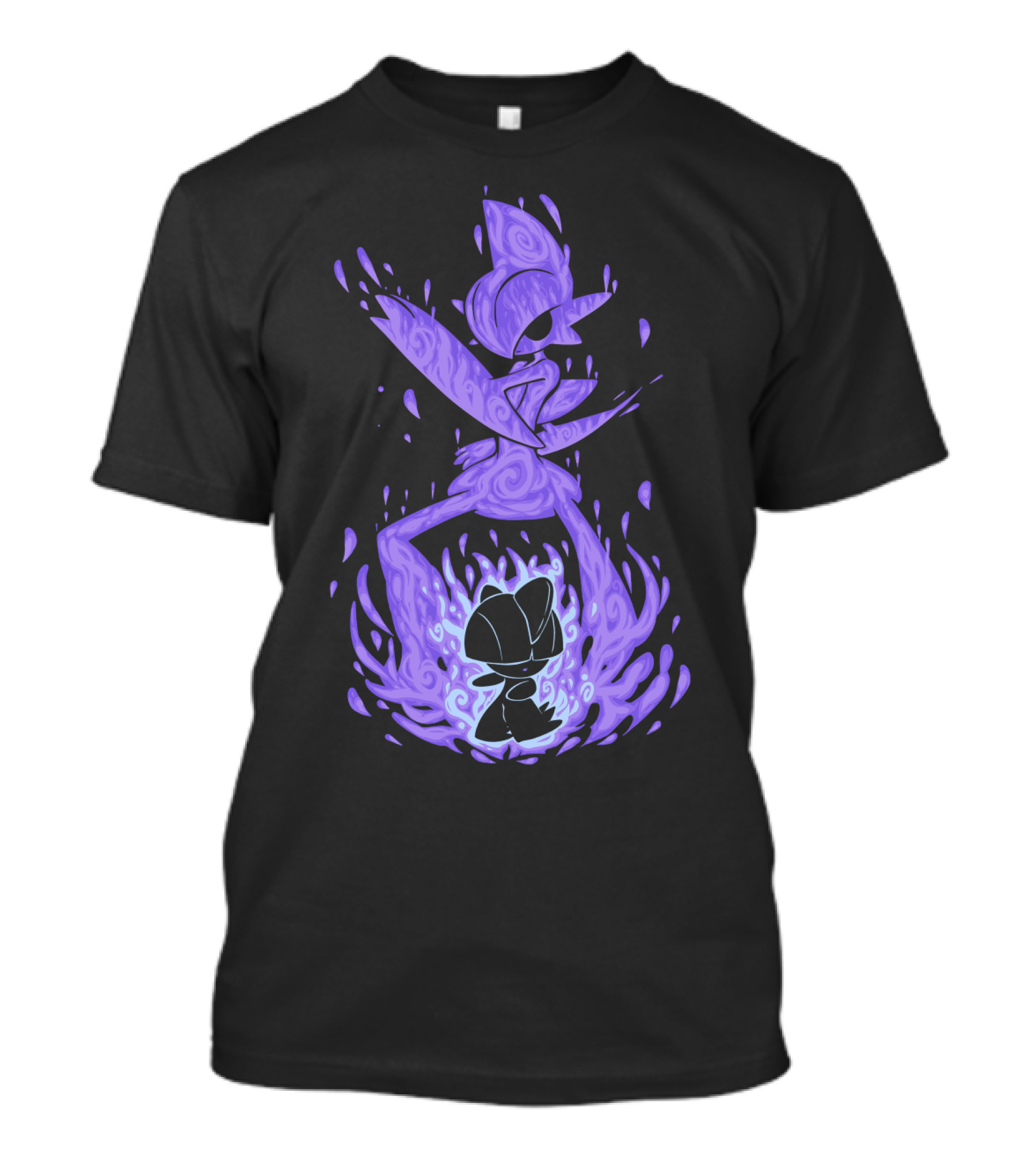 EVOLUTION POKEMON GALLADE SHADOW PURPLE TRANSFORMATION T-Shirt