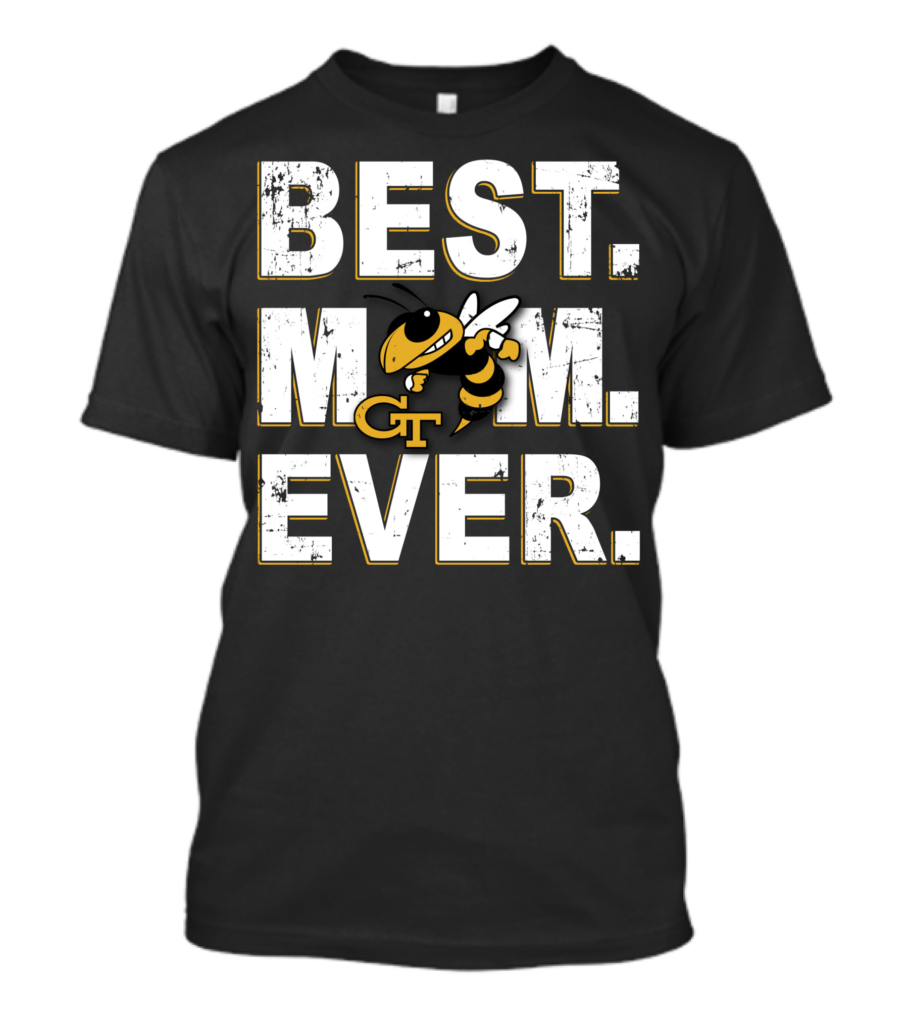 Best Mom Ever Georgia Tech Yellow Jackets Gt T-Shirt