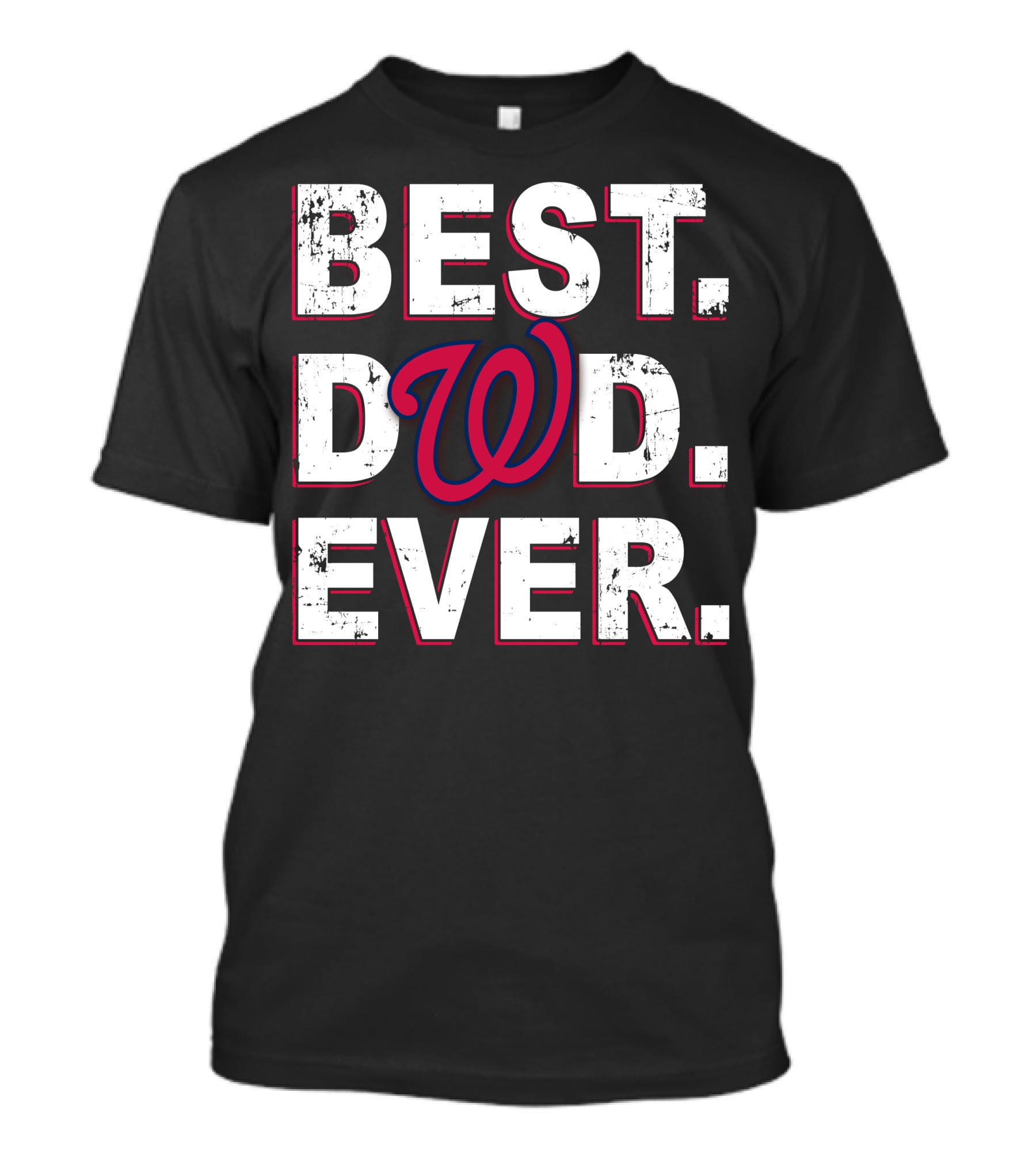 Best Dad Ever Washington Nationals T-Shirt