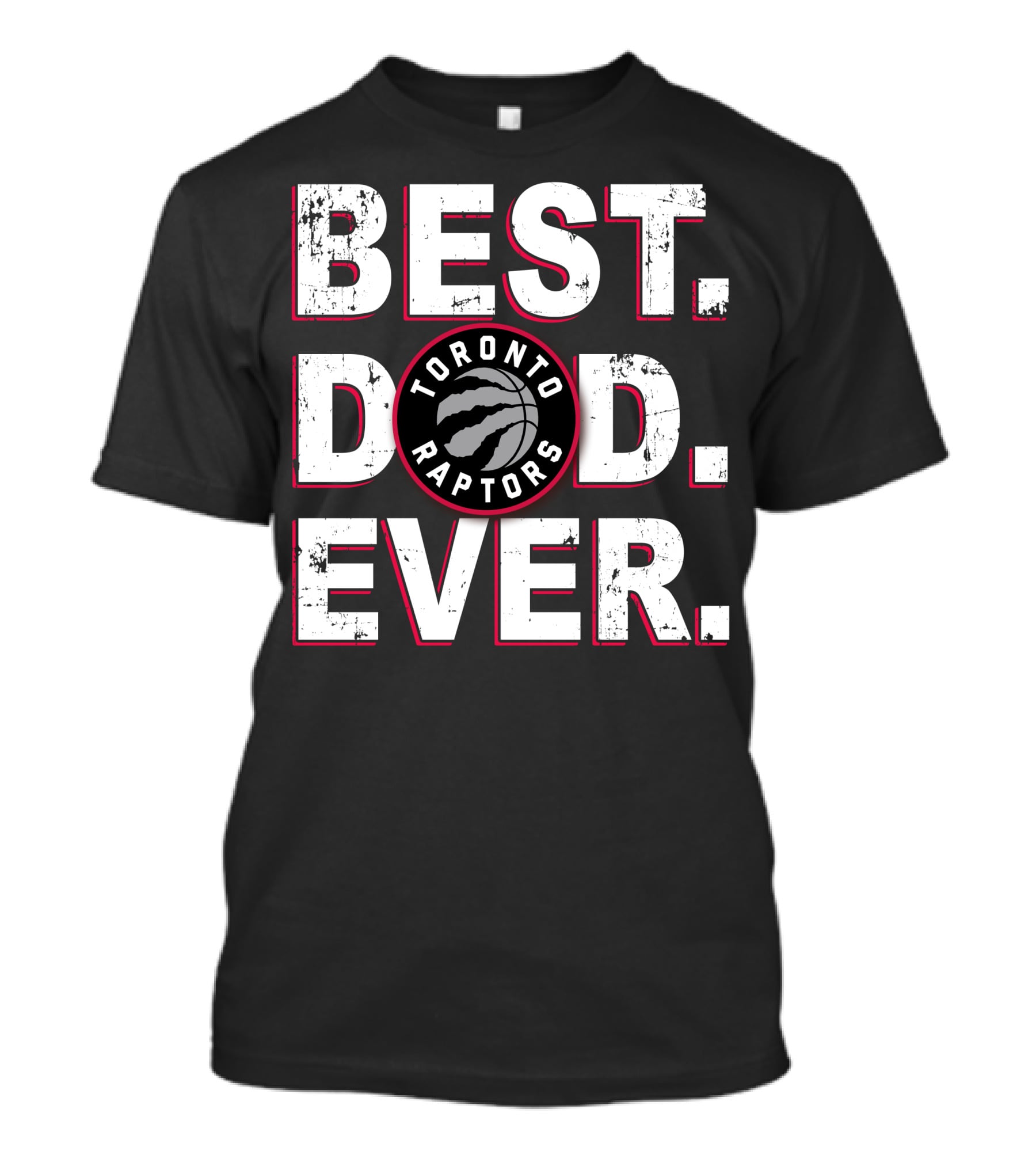 Best Dad Ever Toronto Raptors T-Shirt