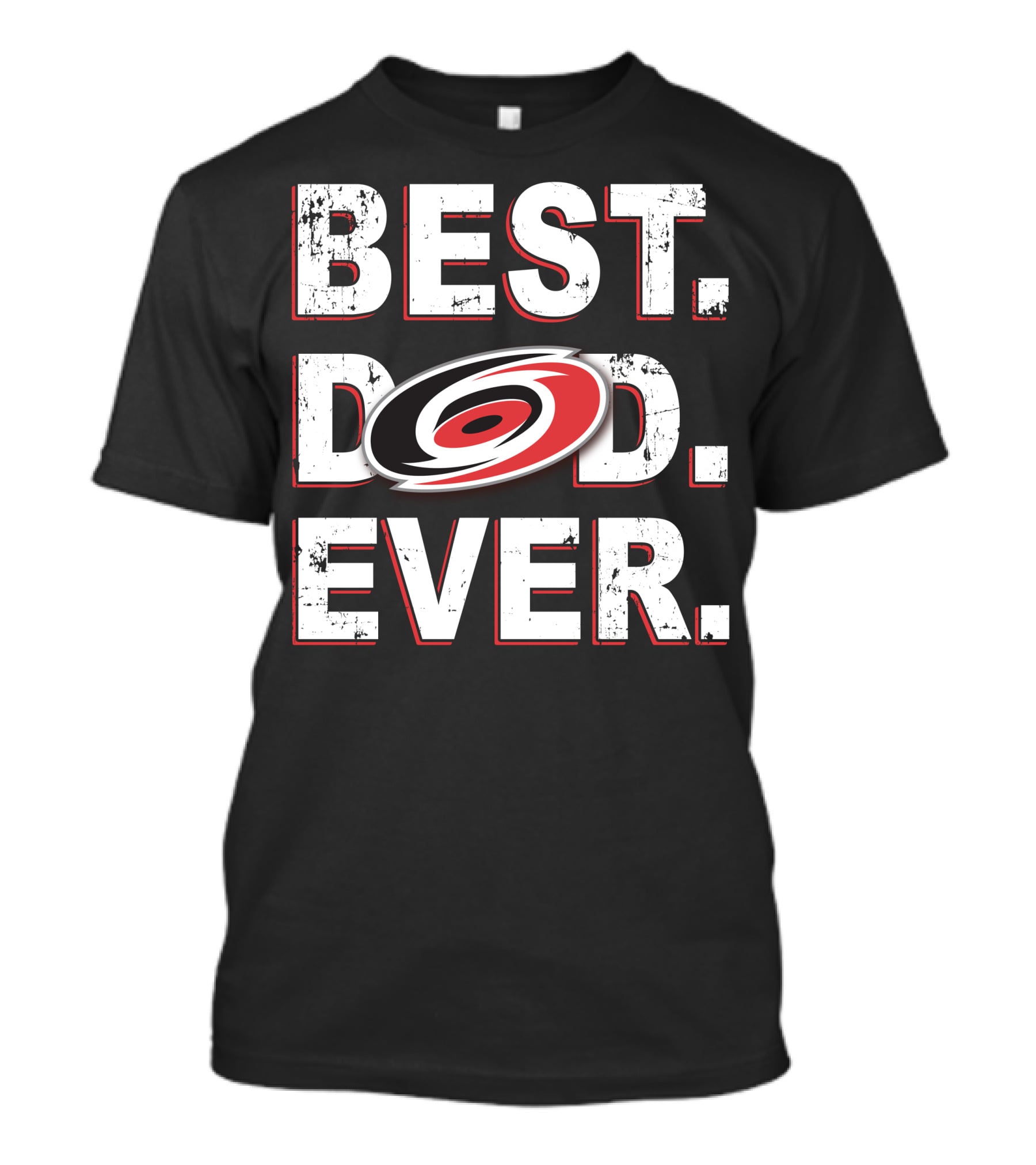 Best Dad Ever Carolina Hurricanes T-Shirt