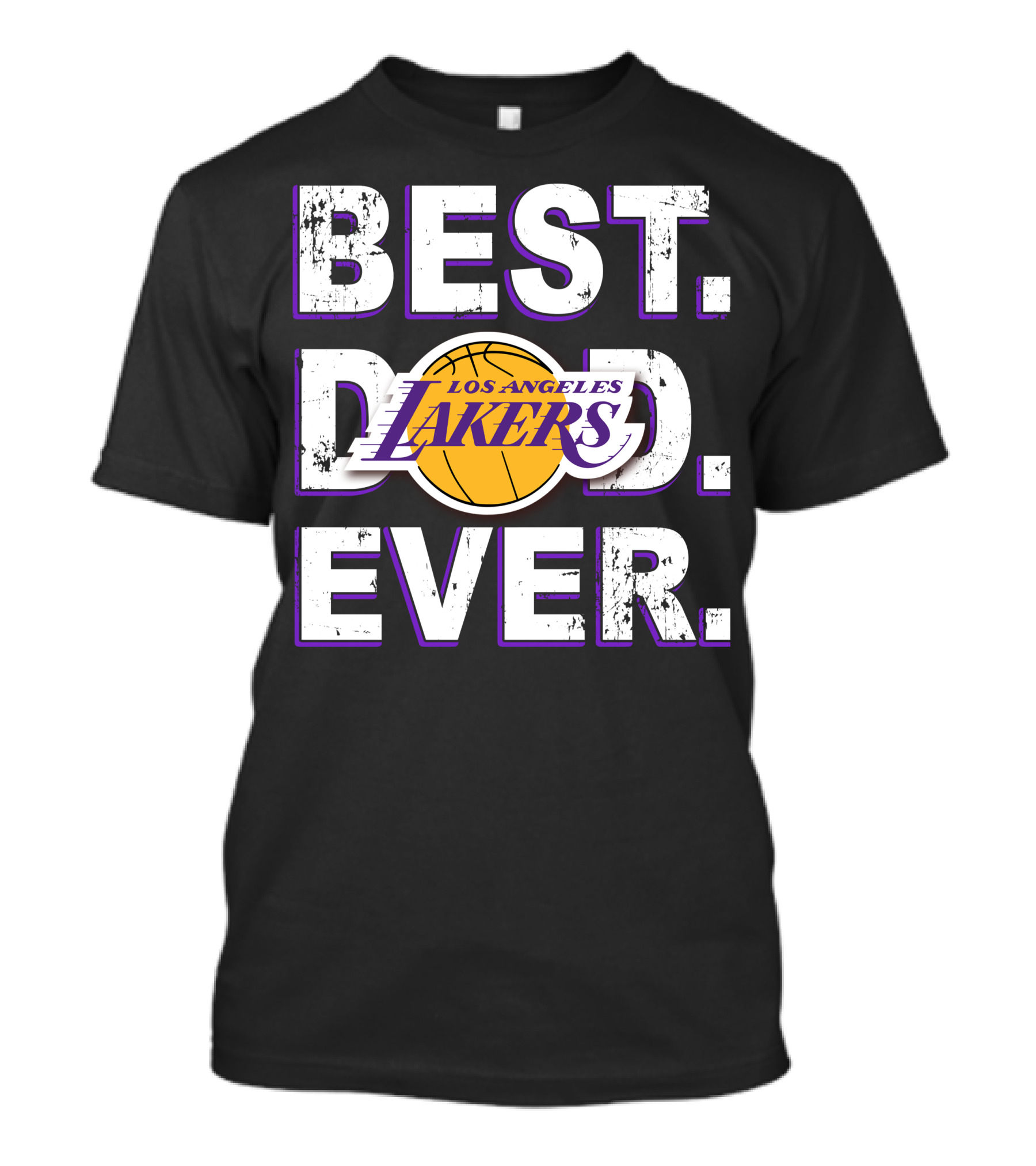 Best Los Angeles Lakers Dad Ever T-Shirt