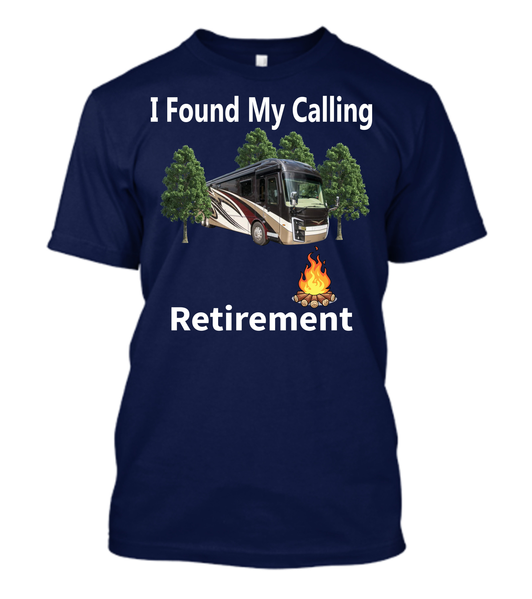 I Found My Calling Entegra Aspire Retirement Adventure T-Shirt