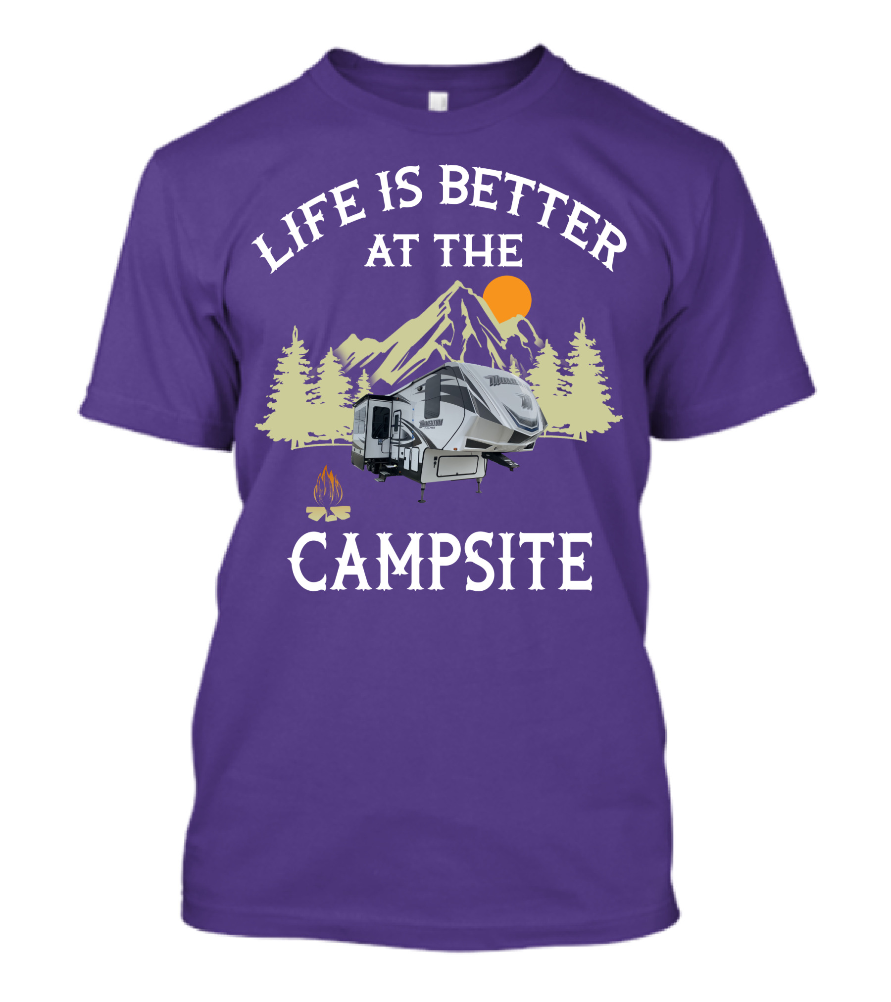 Life Is Better At The Campsite Momentum M Class 348M T-Shirt