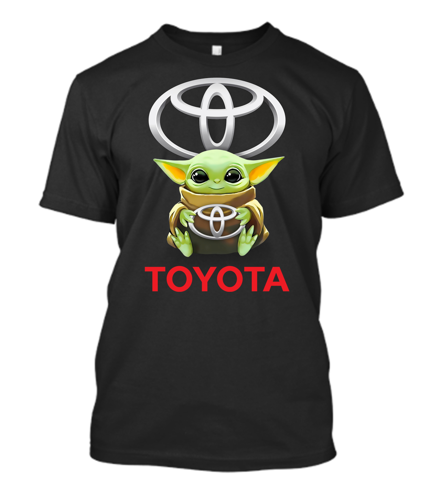 Baby Yoda Holding Toyota T-Shirt