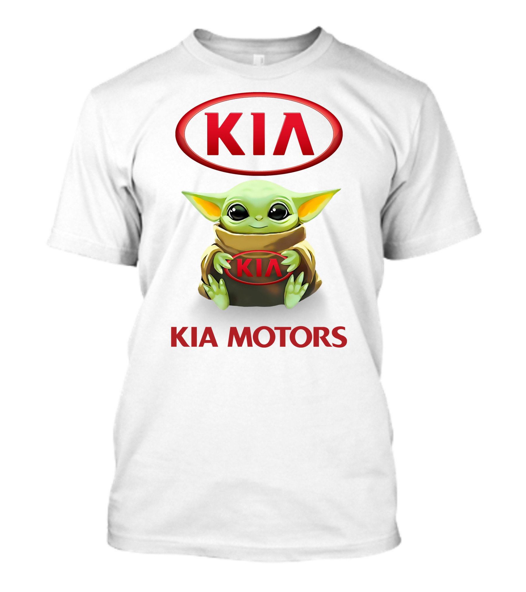 Kia Motors Baby Yoda Hug Kia T-Shirt