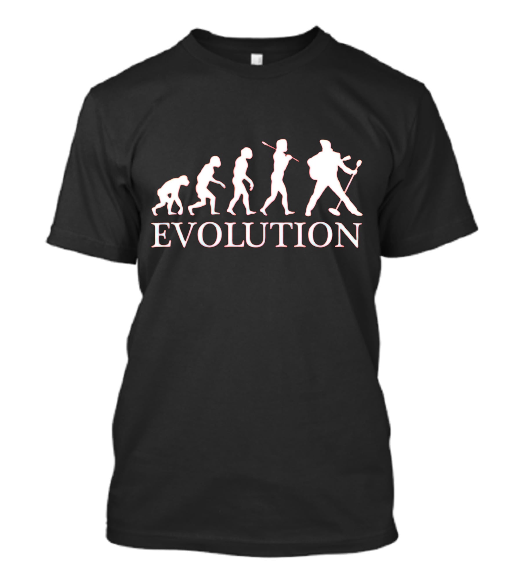Golf Evolution - From Primate To Golfer Journey T-Shirt
