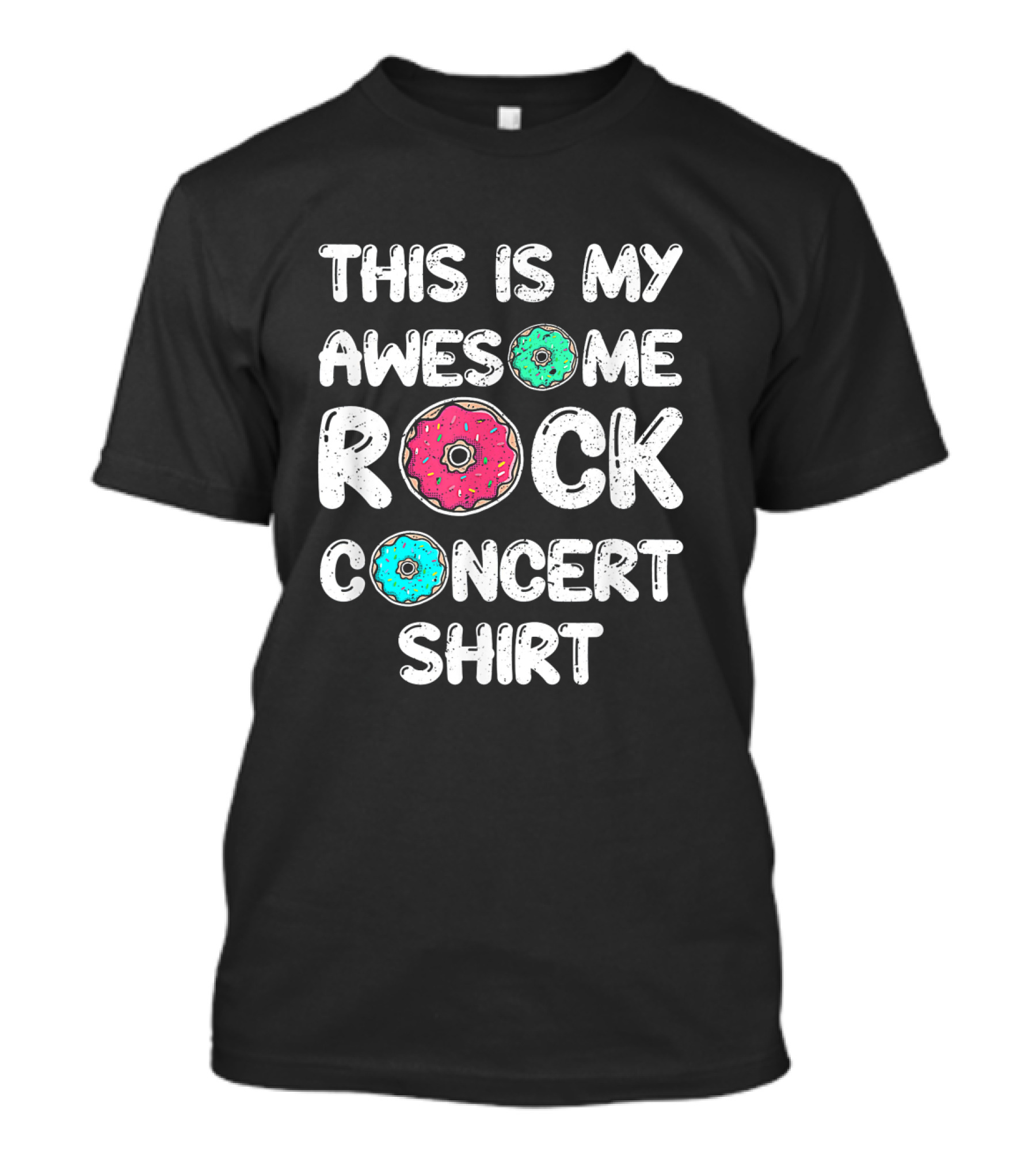 This Is My Awesome Rock And Donut Concert T-Shirt
