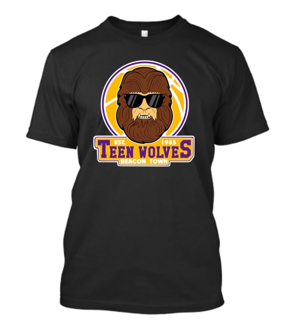 Teen Wolves Beacon Town Est. 1985 Basketball Heritage T-Shirt