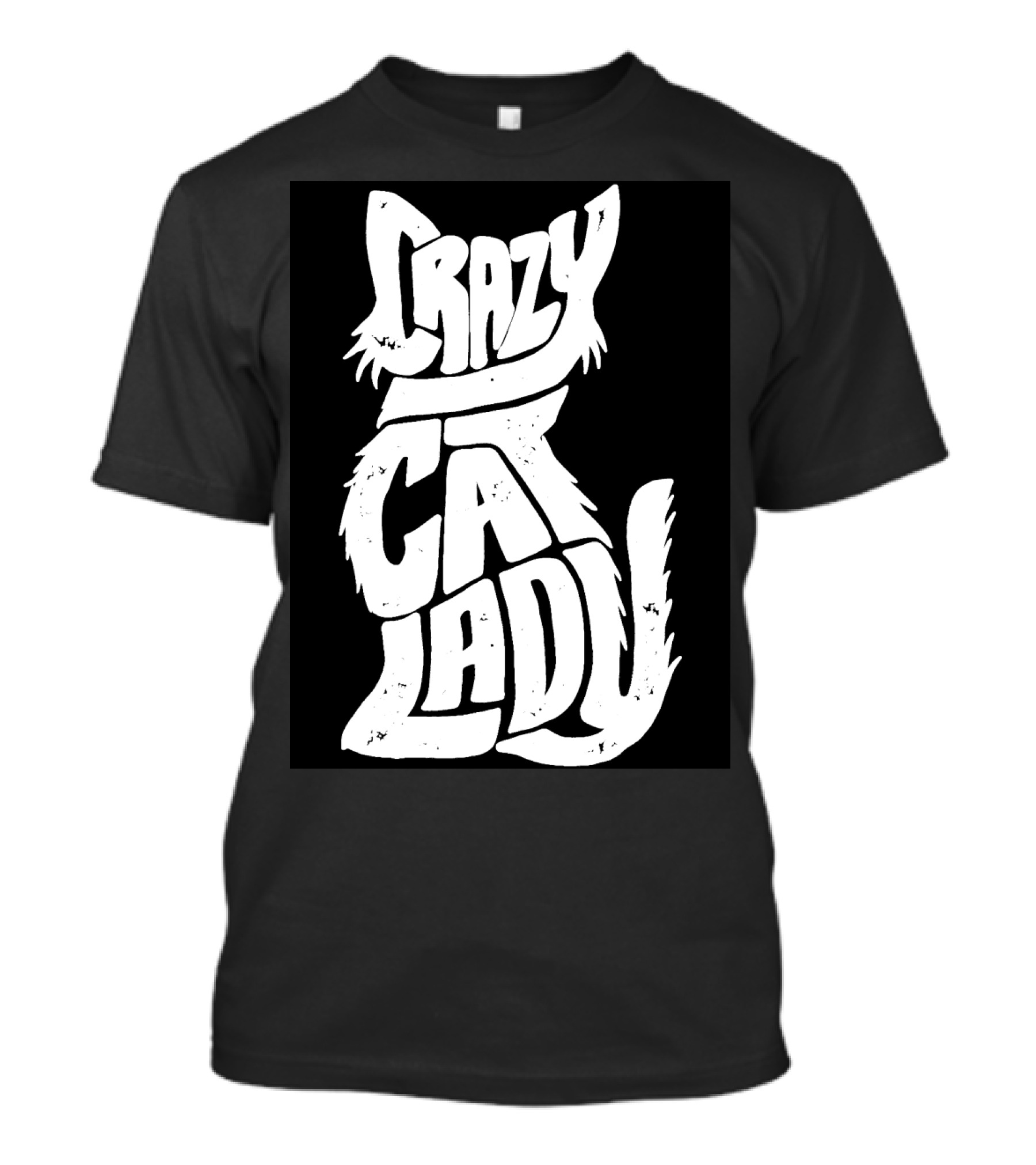 Crazy Cat Lady Kitty Kitten Funny Cats Meme T-Shirt