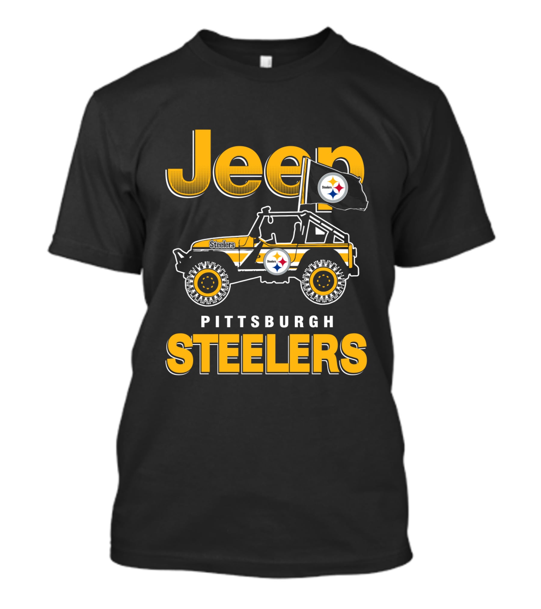 Pittsburgh Steelers Jeep T-Shirt