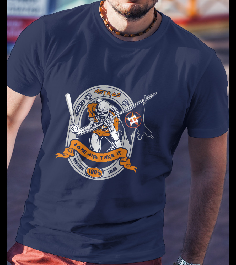 Astros Come And Take It Houston 100% Texas T-Shirt