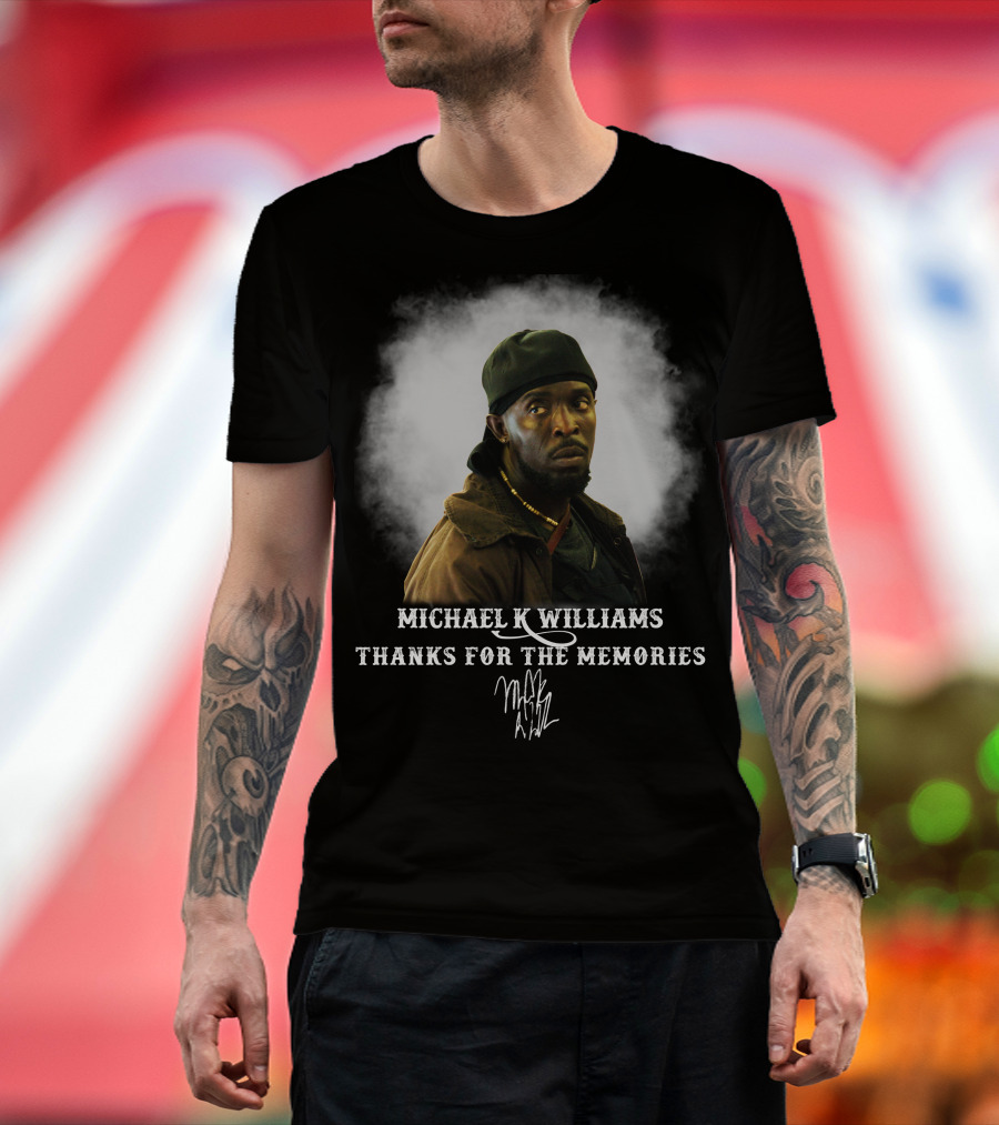 Michael K Williams Thanks For The Memories T-Shirt