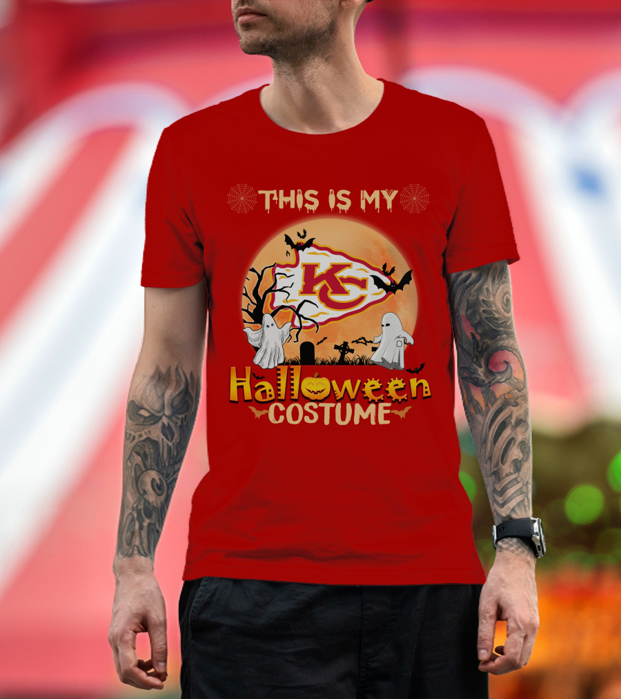 This Is My Kansas City Chiefs Halloween Costume T-Shirt