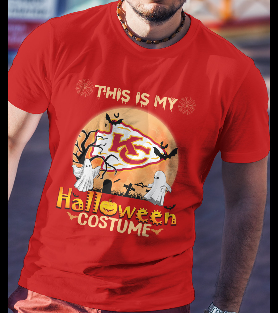 This Is My Kansas City Chiefs Halloween Costume T-Shirt