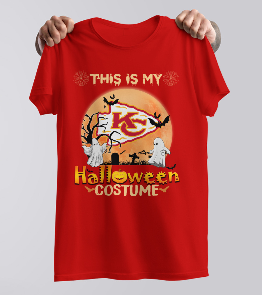 This Is My Kansas City Chiefs Halloween Costume T-Shirt