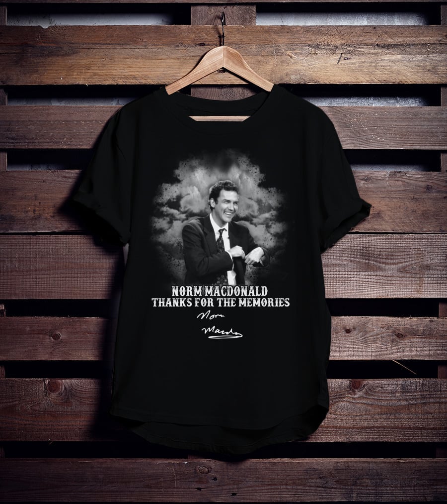 Norm Macdonald Thanks For The Memories T-Shirt