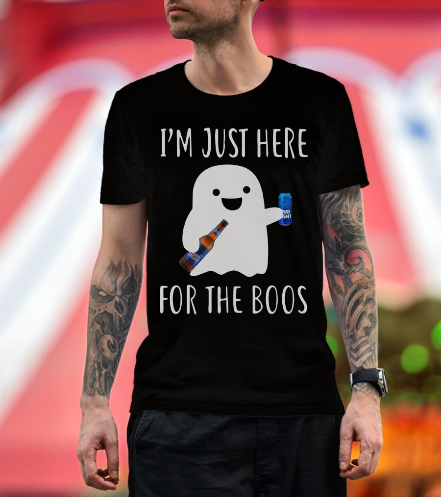 I'm Just Here For The Boos Bud Light T-Shirt