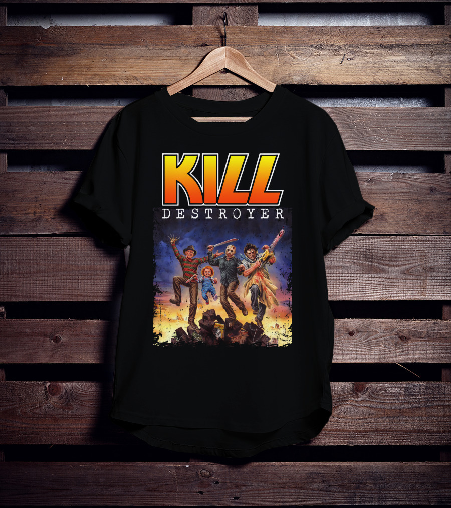 Kill Destroyer Killer Team-Up Art T-Shirt