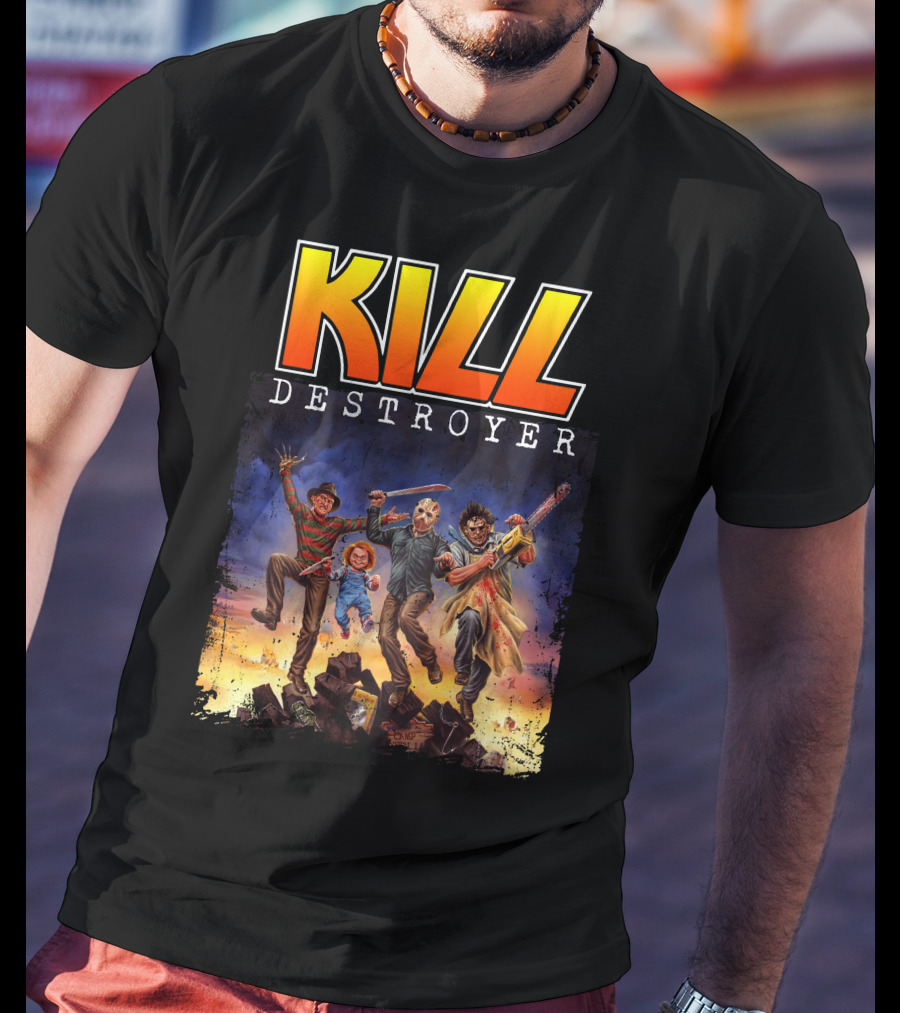 Kill Destroyer Killer Team-Up Art T-Shirt
