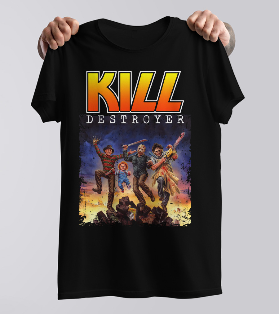 Kill Destroyer Killer Team-Up Art T-Shirt