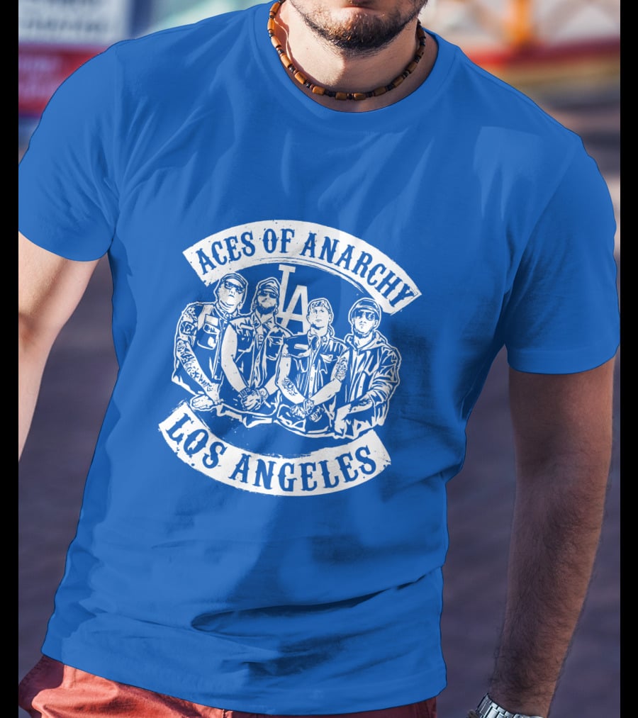 Aces Of Anarchy Los Angeles Dodgers T-Shirt