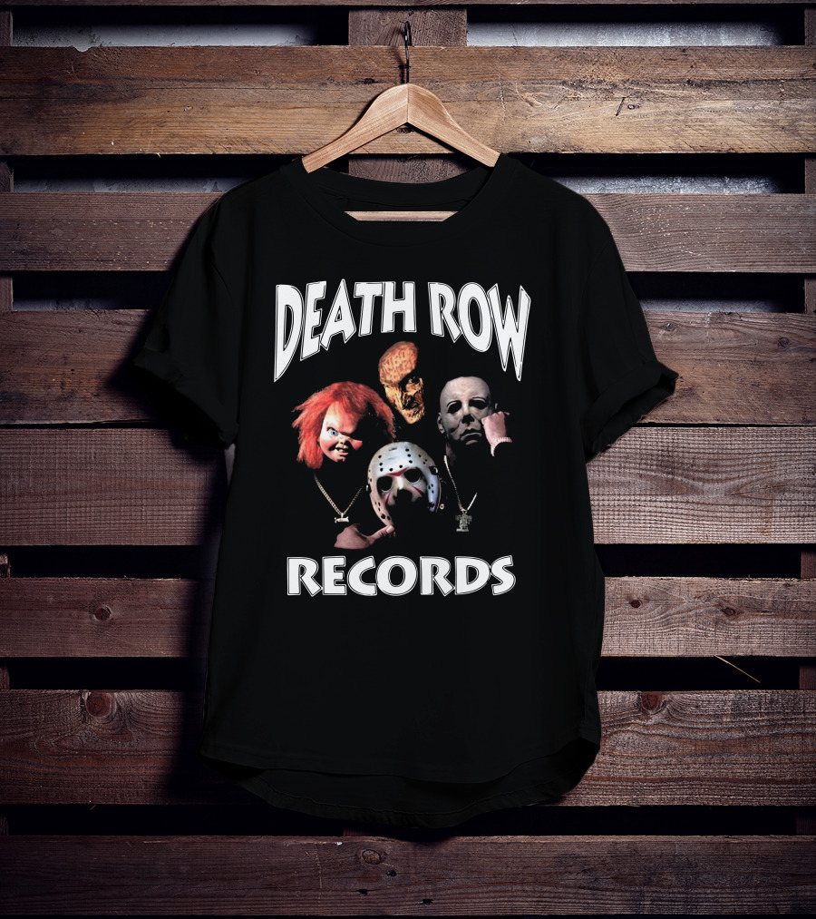 Death Row Records Horror Icons T-Shirt